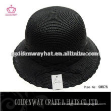 lady's beanie hat women's summer fashion straw hat women's formal hats